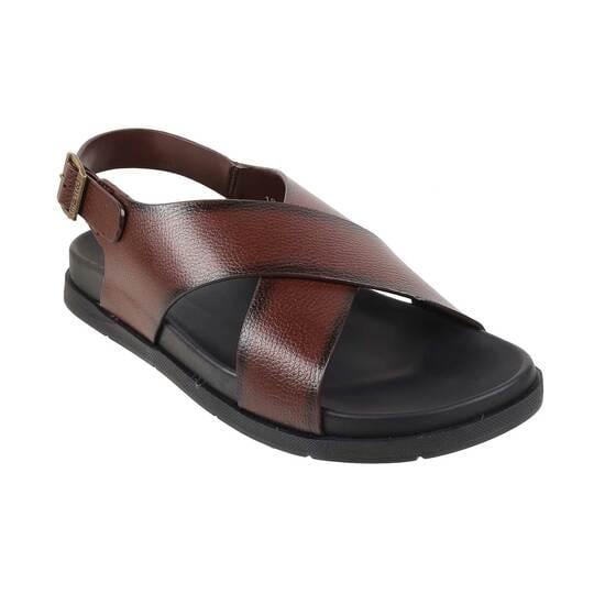 Men Brown Casual Sandals