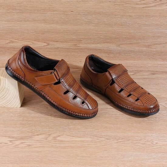 Men Tan Casual Sandals