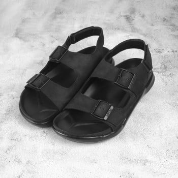 Metro Men Black Casual Sandals(SKU: 18-428-11-40)