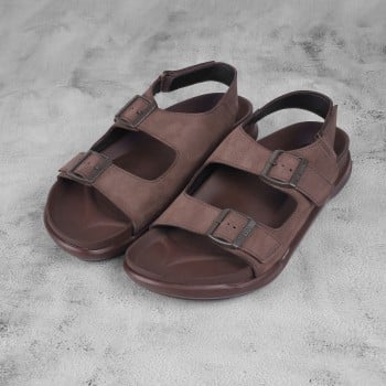 Metro Men Brown Casual Sandals(SKU: 18-428-12-40)