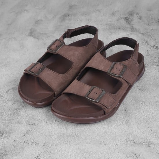 Men Brown Casual Sandals