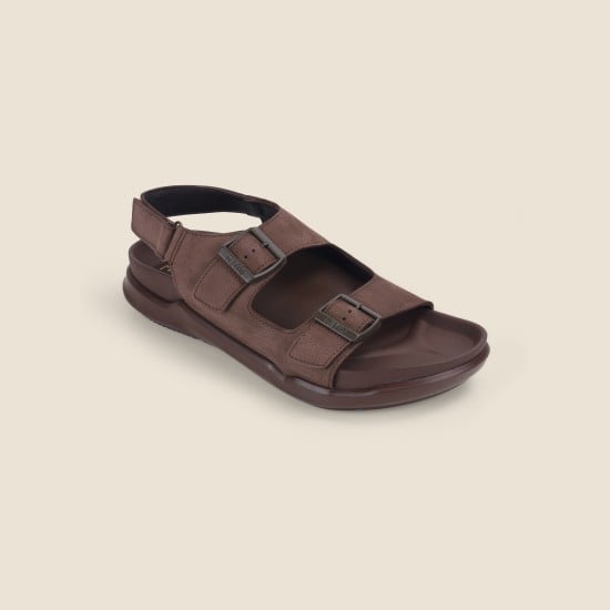 Men Brown Casual Sandals