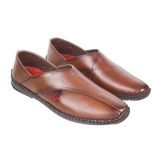 Men Tan Ethnic Pathani Sandals