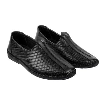 Metro Men Black Ethnic Jutis(SKU: 18-444-11-40)