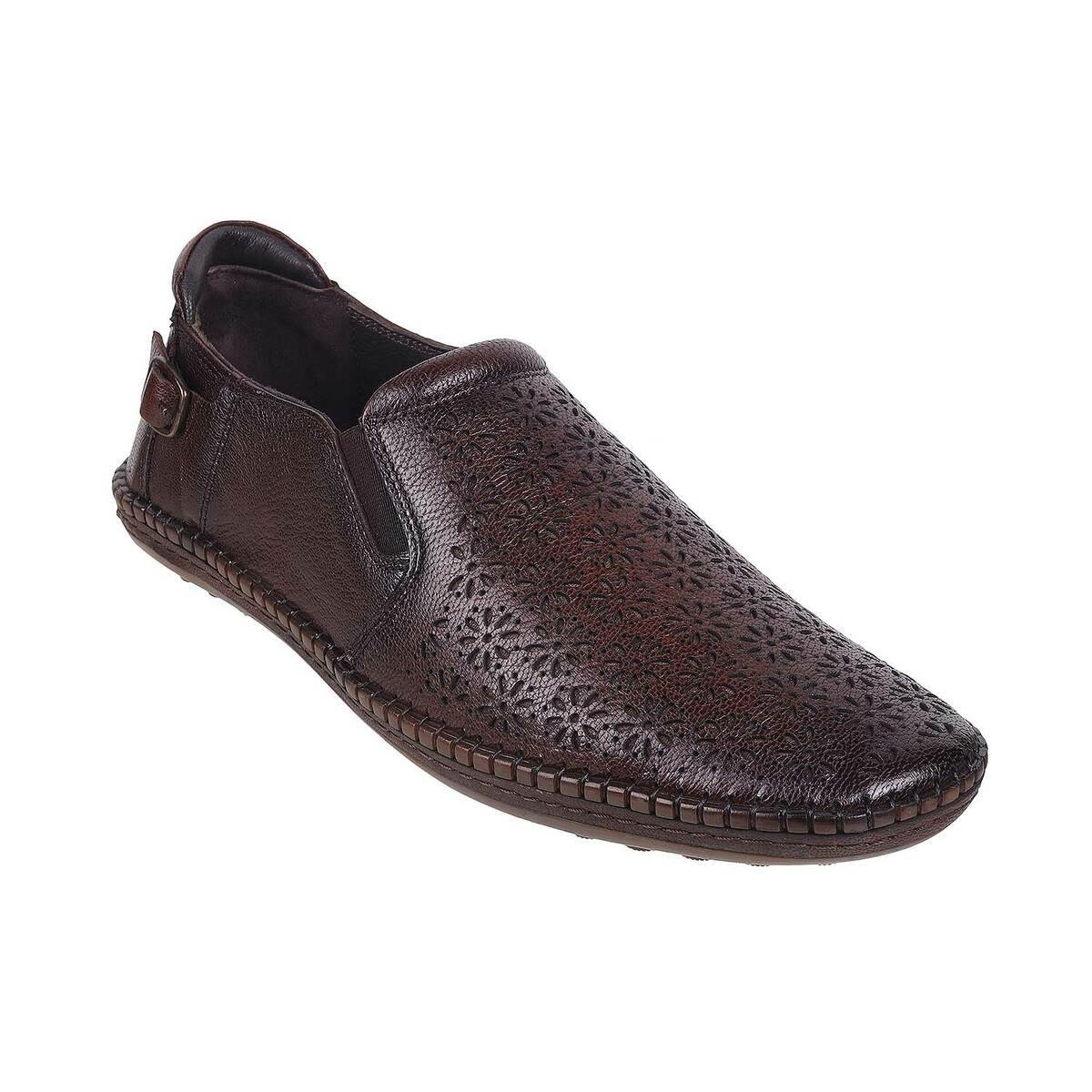 Buy Metro Men Brown Ethnic Jutis Online SKU 18 448 12 40 Metro Shoes