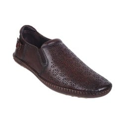 Men Brown Ethnic Jutis