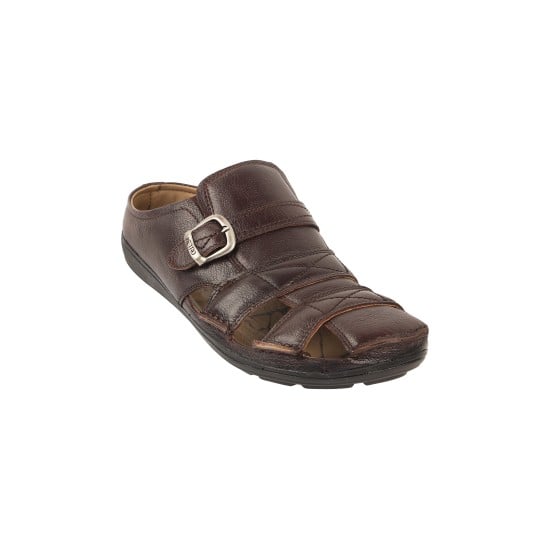 Men Brown Casual Slip Ons