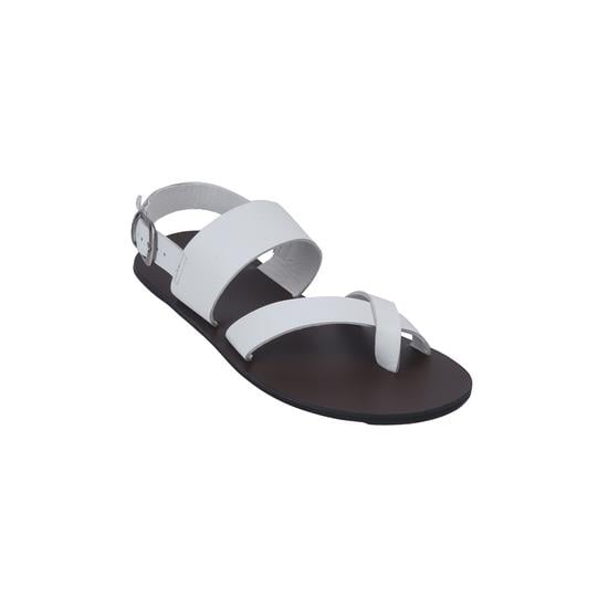 Men White Casual Sandals