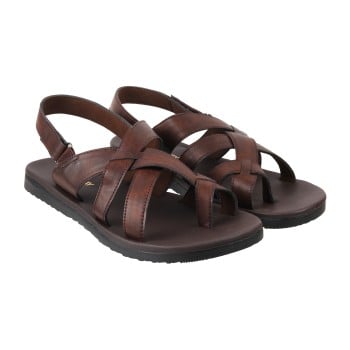 Walkway Men Brown Casual Sandals(SKU: 18-67-12-41)