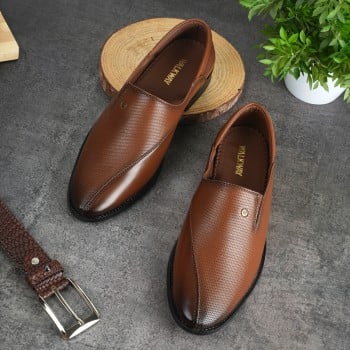 Walkway Men Tan Ethnic Jutis(SKU: 18-727-23-42)