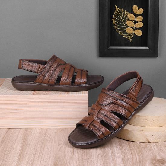 Men Tan Casual Sandals