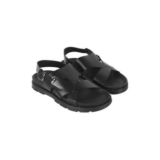 Men Black Casual Sandals