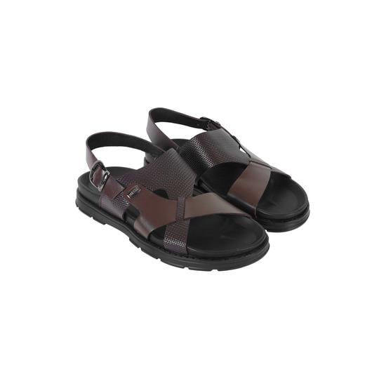 Men Brown Casual Sandals