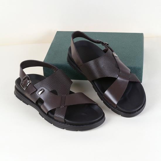 Men Brown Casual Sandals