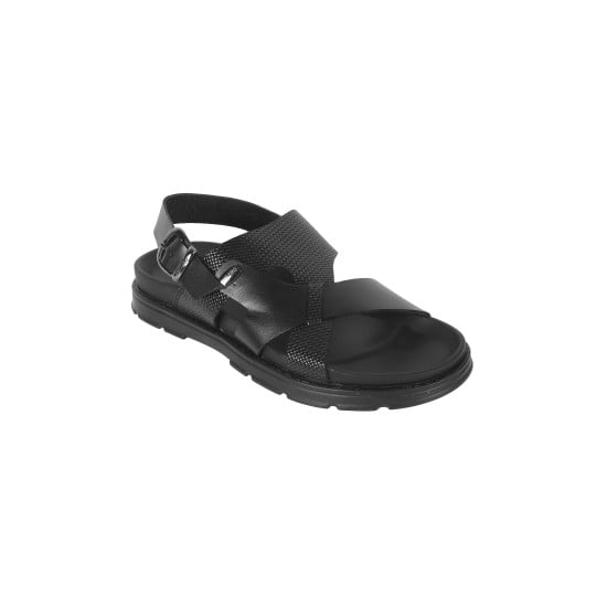 Men Black Casual Sandals