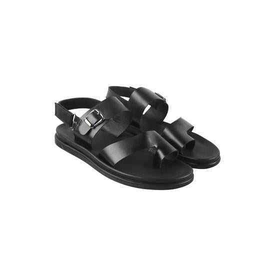 Men Black Casual Sandals