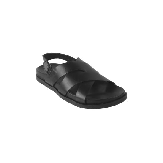 Men Black Casual Sandals