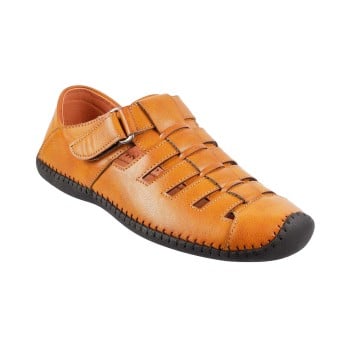 Walkway Men Tan Casual Sandals(SKU: 18-889-23-43)