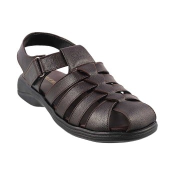 Walkway Men Brown Casual Sandals(SKU: 18-90416-12-40)