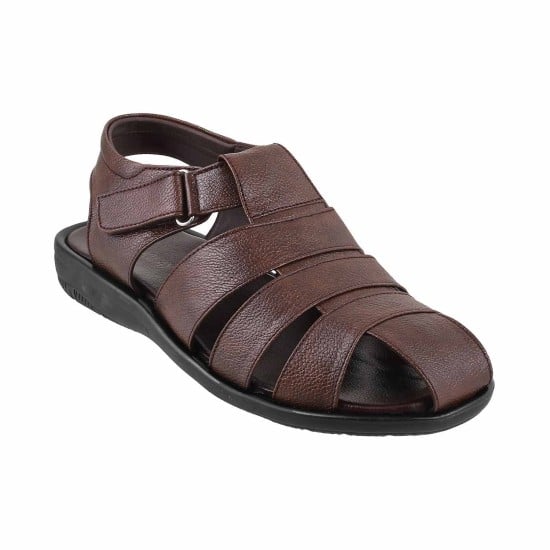 Men Brown Casual Sandals