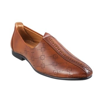 Walkway Men Tan Ethnic Jutis(SKU: 18-90769-23-40)