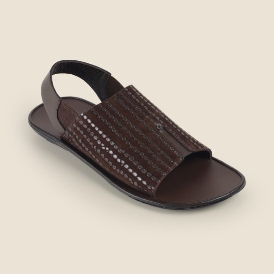 Men Brown Casual Sandals