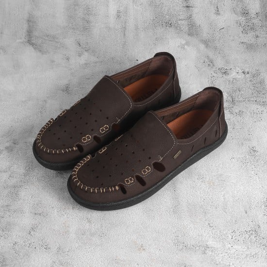 Men Brown Casual Loafers