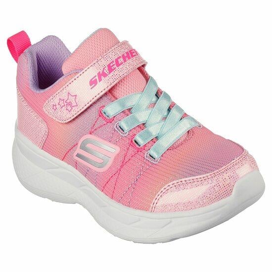 Unisex Pink-Multi Sports Sneakers