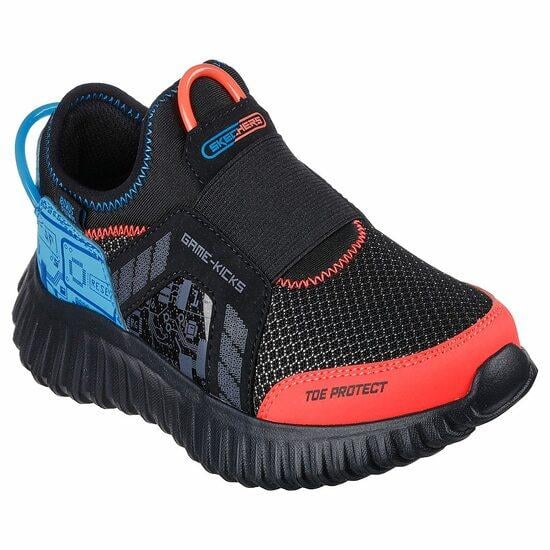 Unisex Black-Multi Sports Sneakers