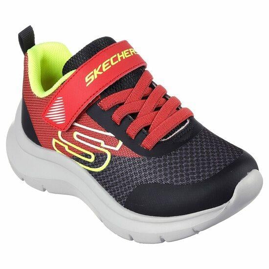 Unisex Black-Red Sports Sneakers