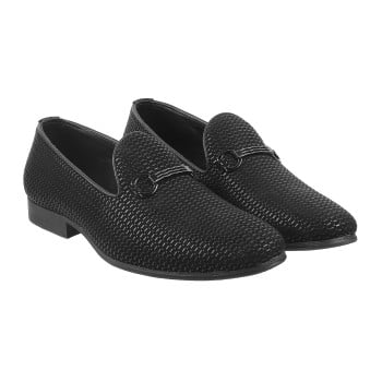 Walkway Men Black Formal Moccasin(SKU: 19-152-11-40)