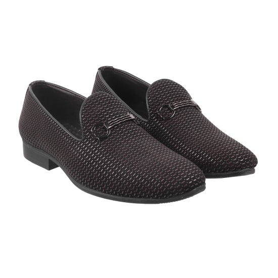 Men Brown Formal Moccasin
