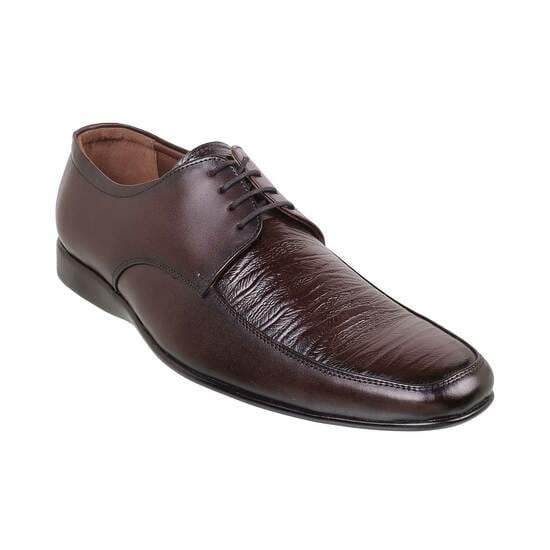 Men Wine Formal Lace Up