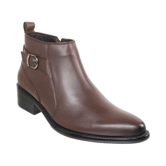 Men Brown Formal Boots