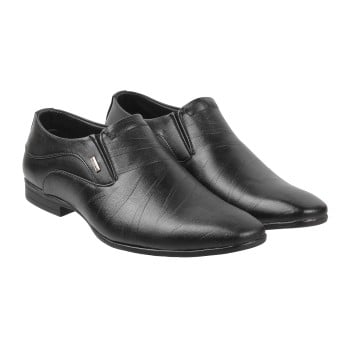 Walkway Men Black Formal Moccasin(SKU: 19-195-11-41)