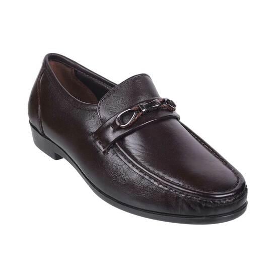 Men Brown Formal Moccasin