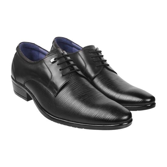 Men Black Formal Lace Up