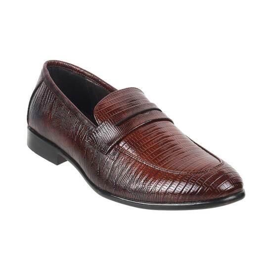 Men Tan Formal Moccasin