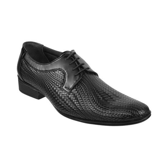 Men Black Formal Lace Up