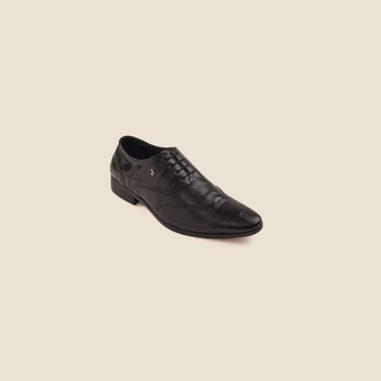 Men Black Formal Brogue