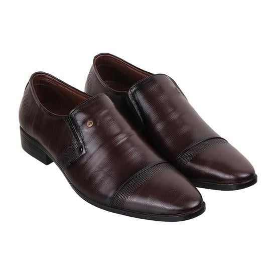 Men Brown Formal Moccasin