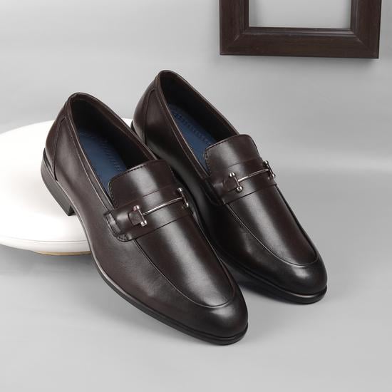 Men Coffee Formal Moccasin