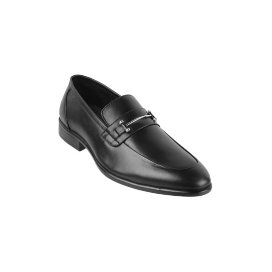 Men Black Formal Moccasin