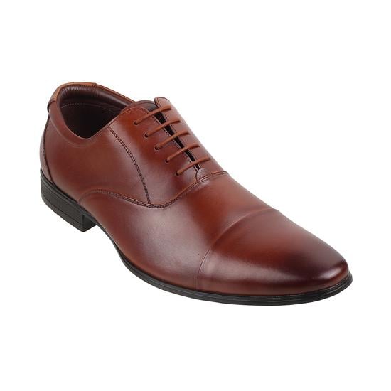 Men Tan Formal Oxford