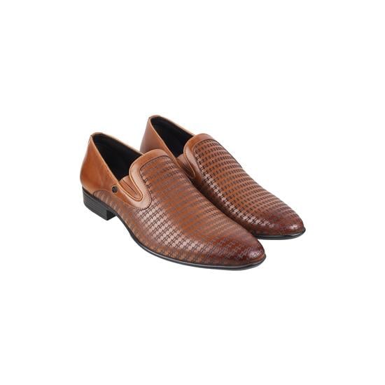 Men Tan Party Moccasin