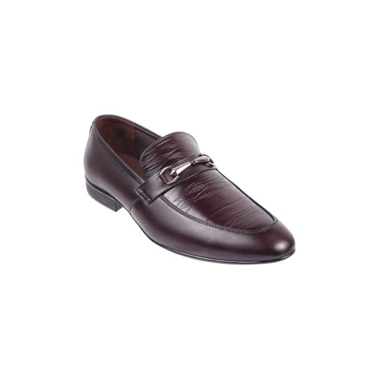 Men Wine Formal Slip Ons