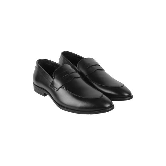 Men Black Formal Slip Ons