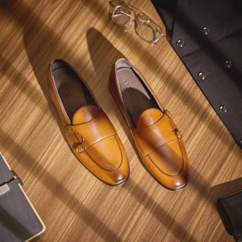 Metro Men Tan Party Monk(SKU: 19-445-23-40)