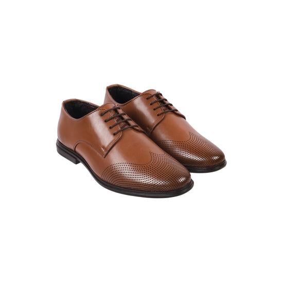 Men Tan Formal Brogue