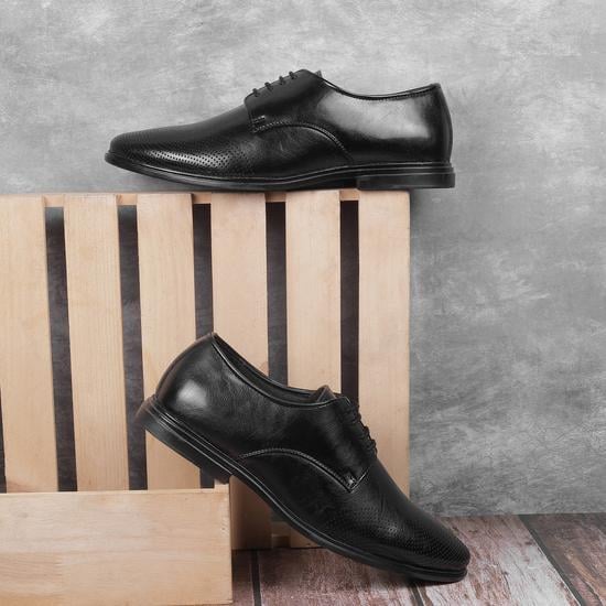 Men Black Formal Brogue